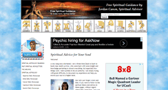 Desktop Screenshot of free-spiritual-guidance.com