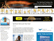 Tablet Screenshot of free-spiritual-guidance.com